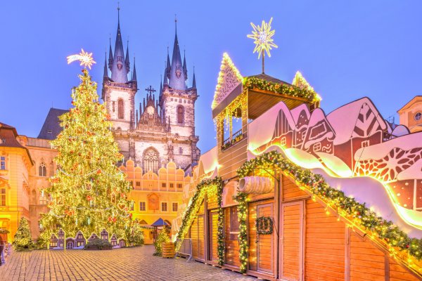 Минимальные тарифы в Чехию на Новый год!