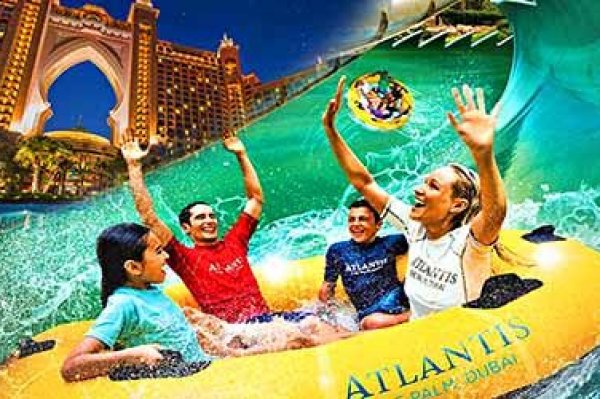 Дубай: отели с собственным аквапарком!