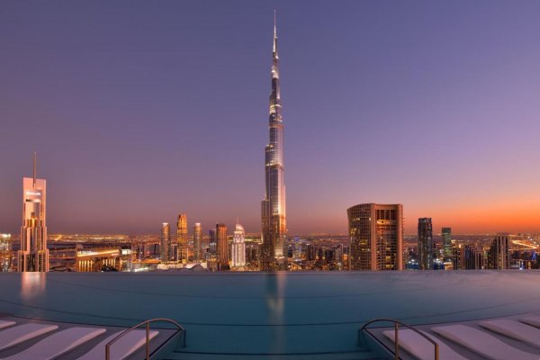 Отели в Дубае с бассейнами на крыше и крутым видом!