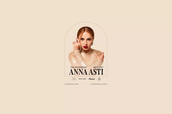 ANNA ASTI живой концерт в Шарм Эль Шейхе, Египет с вылетом из Алматы! 