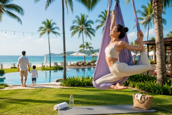 Вьетнам на Ultra All Inclusive стал ещё интереснее: в Lugano 5★ запустили Fly Yoga!