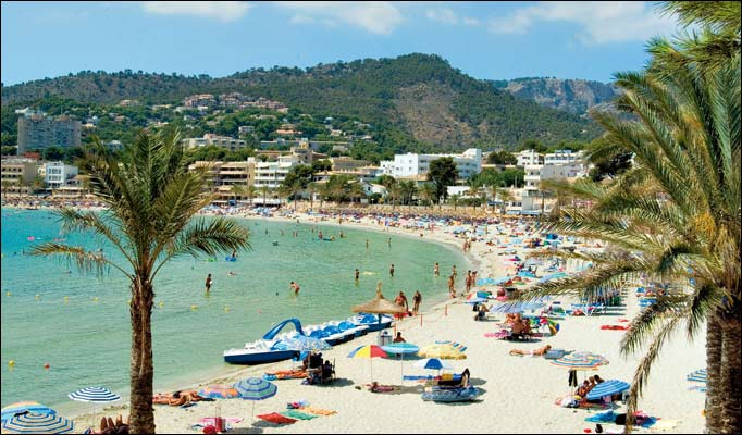 пляжный отдых в Испании